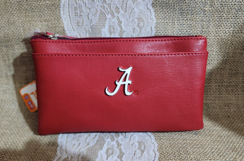 Alabama Crimson Tide Wristlet Double Wallet