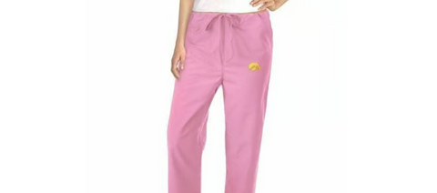 Iowa Hawkeyes Pink Scrub Pants