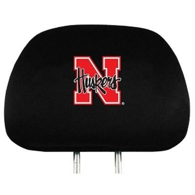 Nebraska Huskers Headrest Covers