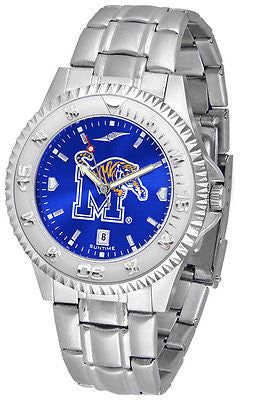 Memphis Tigers Men's Competitor Stainless Steel AnoChrome Watch