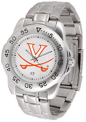 Virginia Cavaliers Men's Sports Stainless Steel Watch