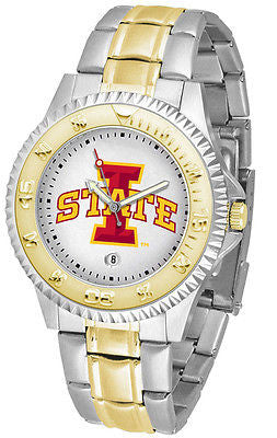 Iowa State Cyclones Competitor Two Tone Stainless Steel Men's Watch