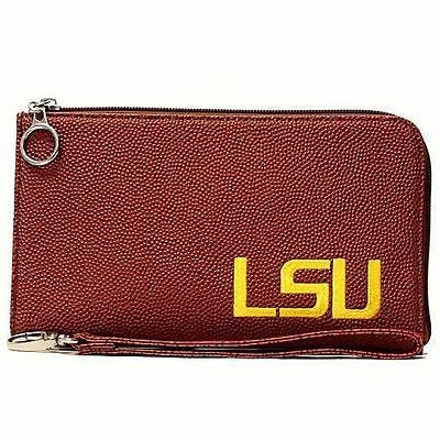 LSU Tigers Women's Embroidered Wristlet Wallet