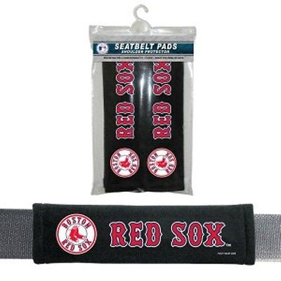 Boston Red Sox Padded Seat Belt Pads