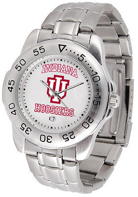 Indiana Hoosiers Men's Sports Stainless Steel Watch