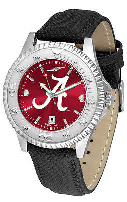 Alabama Men's Competitor AnoChrome Leather Band Watch