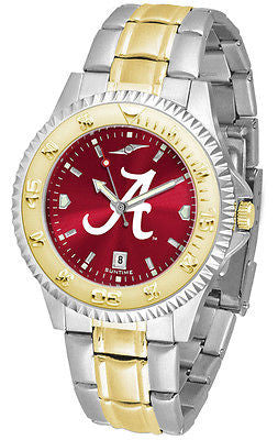 Alabama Men's Competitor Stainless Steel AnoChrome Two Tone Watch