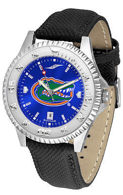 Florida Gators Men's Competitor AnoChrome Leather Band Watch