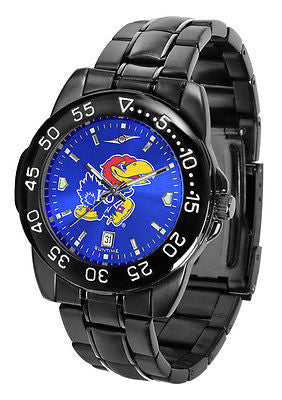 Kansas Jayhawks Men's Fantom Sport AnoChrome Watch