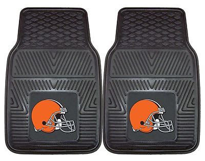 Cleveland Browns Vinyl Auto Floor Mats Set of 2