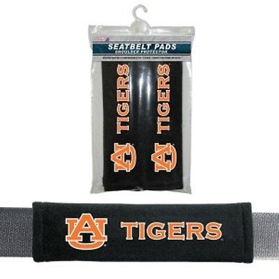 Auburn Tigers Padded Seat Belt Pads