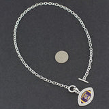 LSU Tigers Crystal Necklace