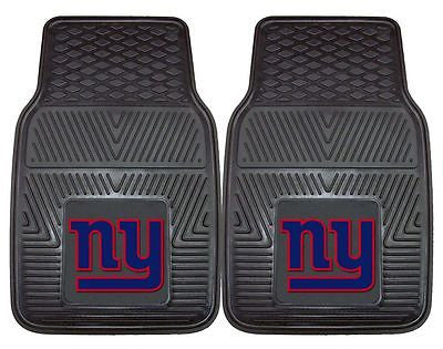 New York Giants Vinyl  Auto Front Floor Mats