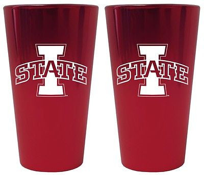 Iowa State Cyclones Lusterware Glass Set