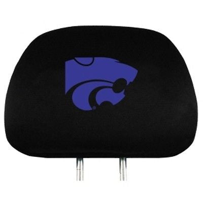 Kansas State Headrest Covers OUT OF STOCK