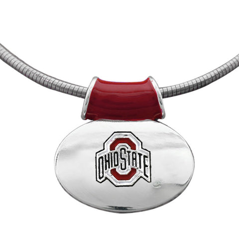 Ohio State Oval Pendant OUT OF STOCK