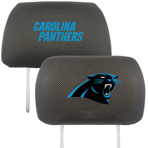 Carolina Panthers Headrest Covers
