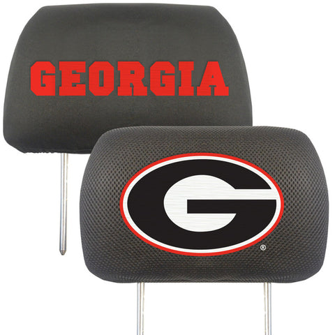Georgia Bulldogs Headrest Covers