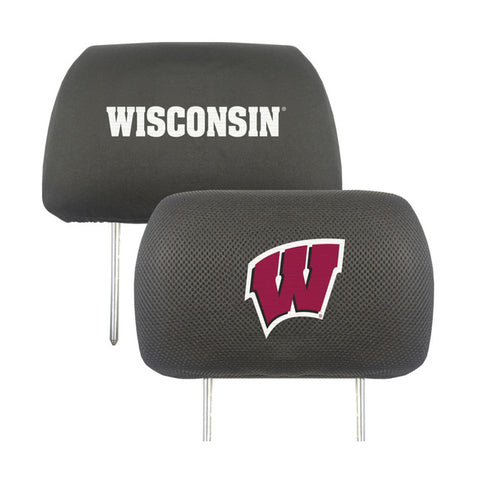 Wisconsin Badgers Headrest Covers