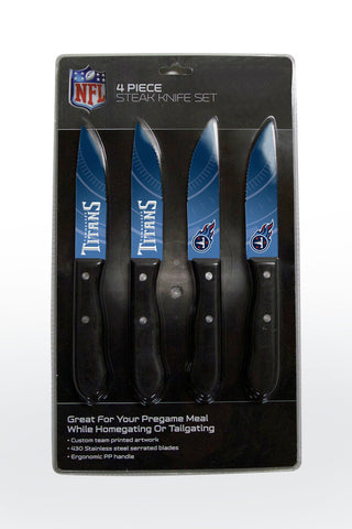 Tennessee Titans 4 Piece Knife Set OUT OF STOCK