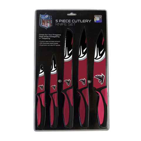 Atlanta Falcons 5 Piece Knife Set