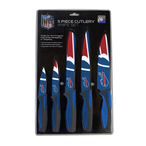 Buffalo Bills 5 Piece Knife Set