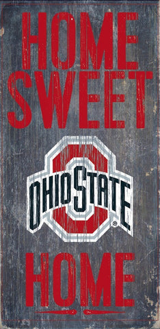 Ohio State Buckeyes Wood Wall Sign (OUT OF STOCK)