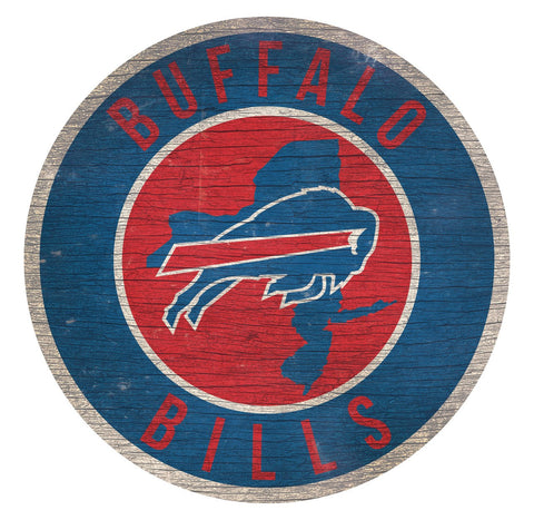 Buffalo Bills 12" Wooden Wall Sign