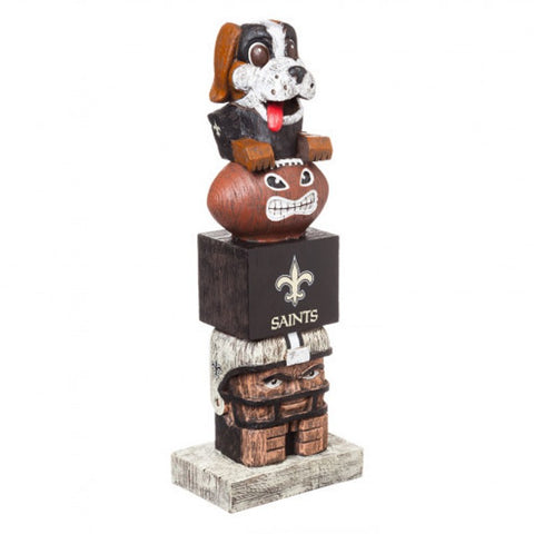 New Orleans Saints Tiki Totem Pole