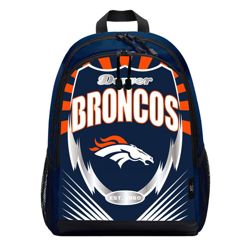 Denver Broncos Lightning Graphics Backpack  OUT OF STOCK