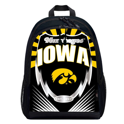 Iowa Hawkeyes Lightning Graphics Backpack