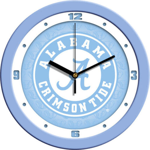 Alabama Crimson Tide Blue Wall Clock