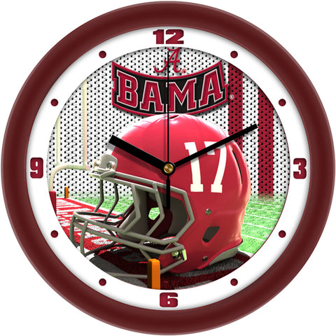 Alabama Crimson Tide Football Helmet Wall Clock